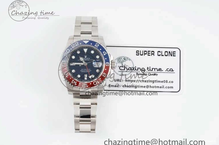 Blue CHS Edition Steel Red APSF Ceramic Dial II GMT-Master 904L 126719 Best BLRO Blue VR3285 1:1 0518